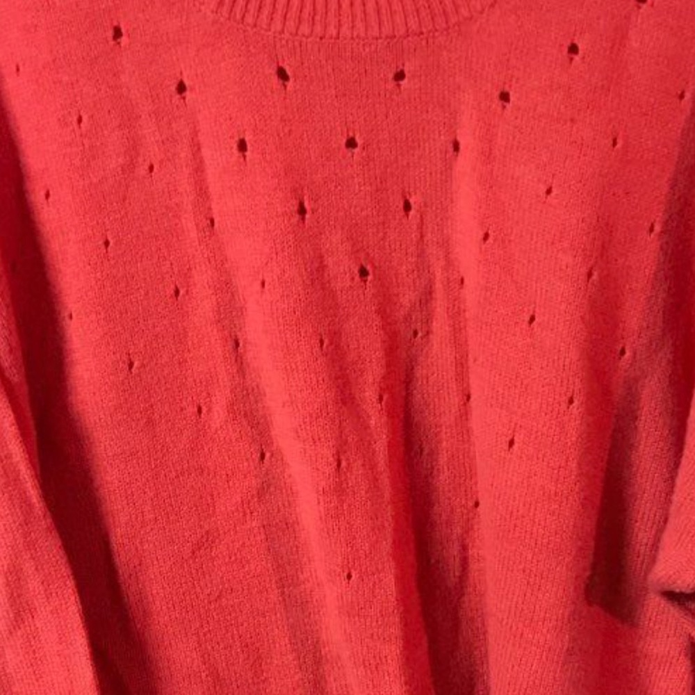 Soft To Touch, Beautiful Delicate Pattern Orange/… - image 2